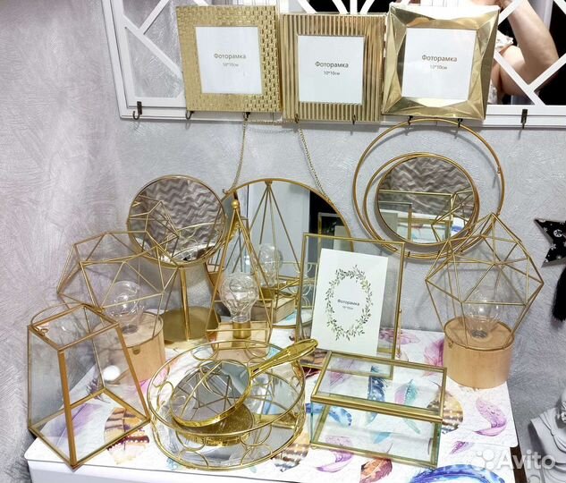 Декор для дома Золотая коллекция сувениры