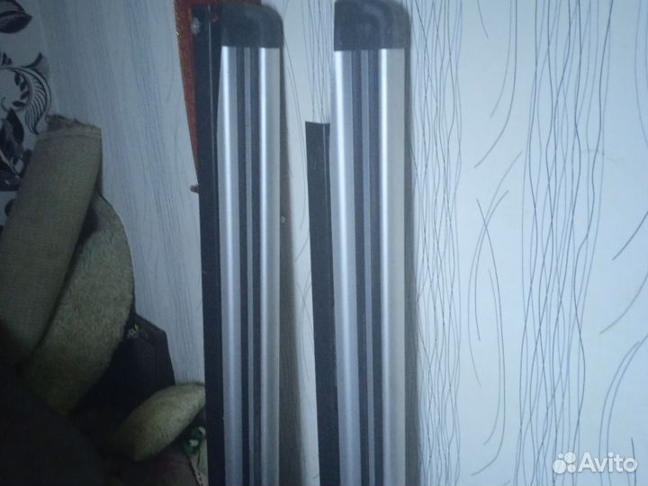 Накладные пороги на Toyota rav4 поколение 3