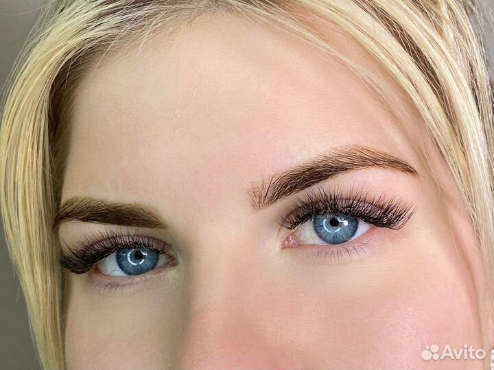 Ламинирование и бровей и ресниц
