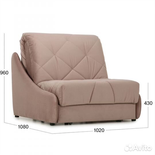 Кресло-кровать раскладное Beneli мигель, коричневы