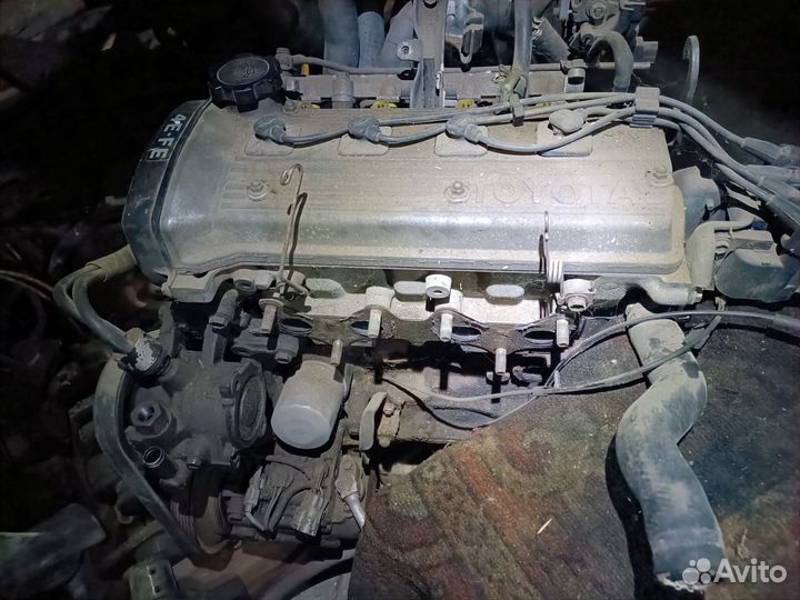 Двигатель Toyota Corolla 4EFE 1.3 Бензин, 1997