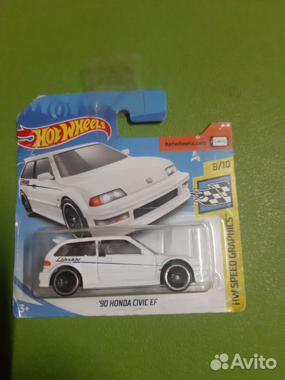 Hot wheels '90 honda civic EF