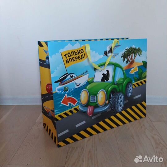 Пакет подарочный детский большой