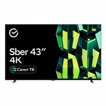 Новый телевизор 43" (109 см), UHD 4К, SmartTV