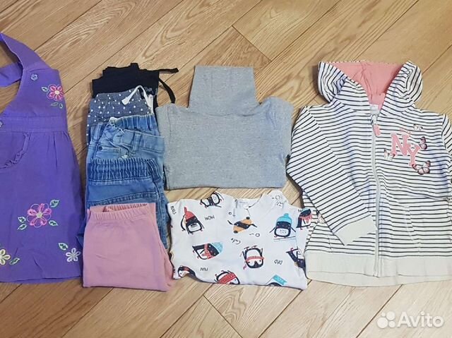 Детские вещи пакетом для девочек