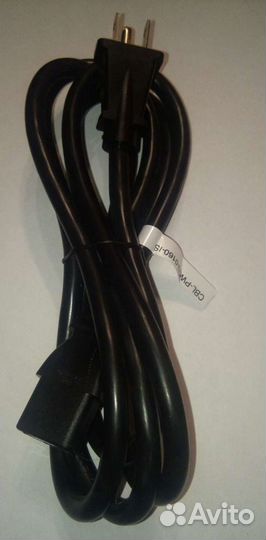 Кабель питания штепсельная вилка