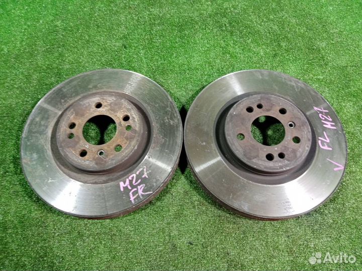 Диск тормозной (комплект) передний Mercedes-Benz