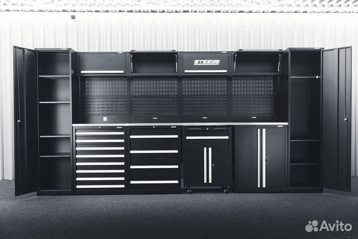 Набор Слесарных стеллажей. Для мастерской Арт. QWI