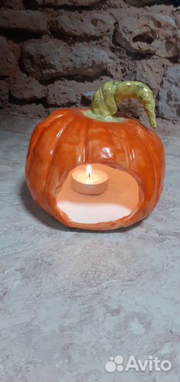 Подсвечник Тыква