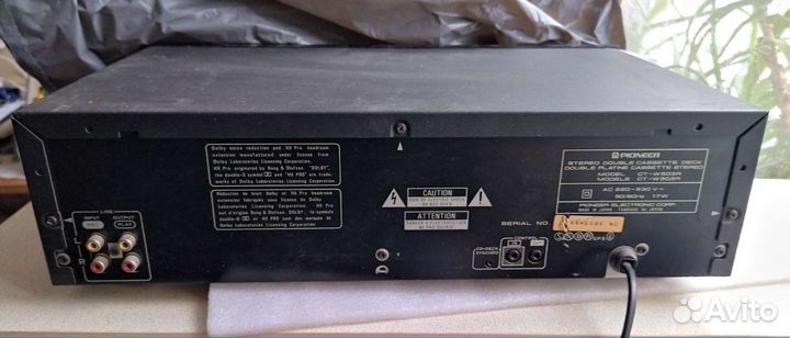 Кассетник Pioneer CT-W503R