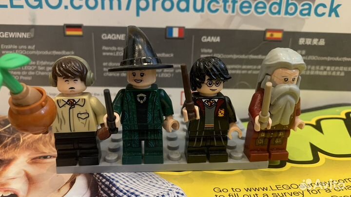 Lego harry potter минифигурки