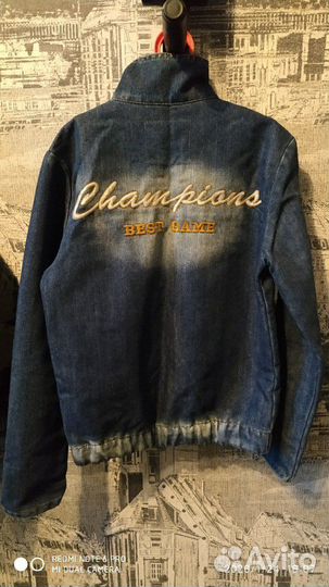 Куртка джинсовая новая