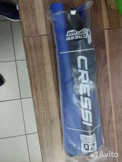 Гермомешок Cressi ZIP BAG 20 литров синий