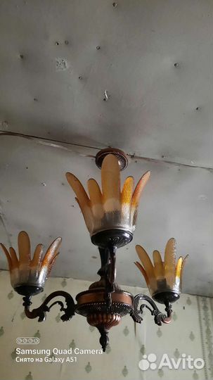 Люстра потолочная бу СССР