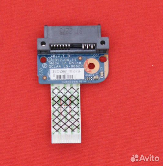 Плата коннектора ODD для ноутбука Samsung NP350E5C