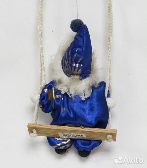 Клоун на качелях, высота 16 см