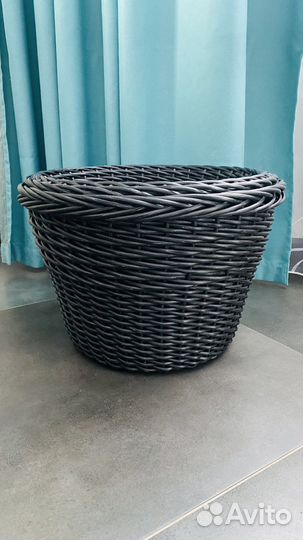 Кашпо из ротанга