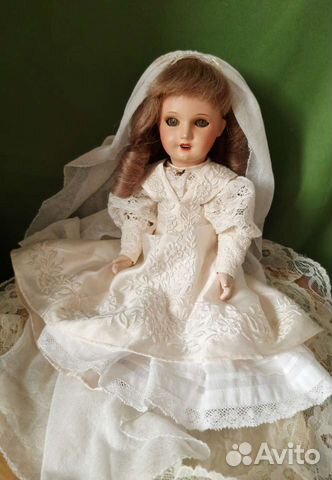 Антикварная кукла sfbj Франция Редкость кабинетный