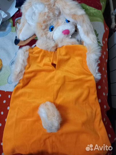 Карнавальный костюм Заяц (платье и шапочка)