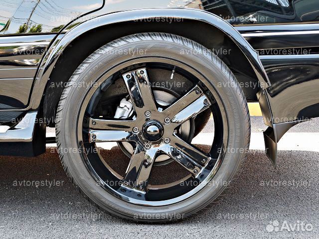 Расширители арок Land Cruiser 100 LX470 Jaos 20 мм