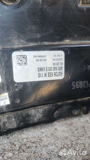 Фонарь задний audio Q7