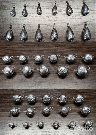 Чебурашка разборная, капля с вертлюгом