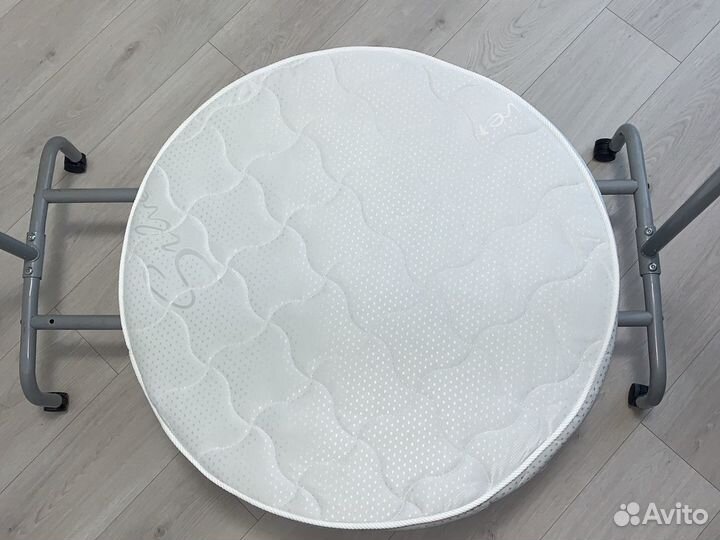 Матрас детский круглый в кроватку