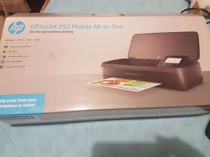 Струйное мфу HP OfficeJet 252 Mobile All-in-One
