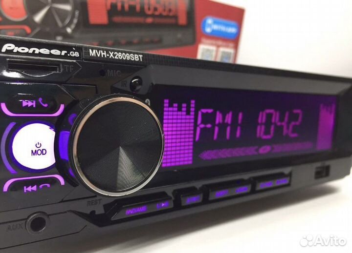 Магнитола pioneer с bluetooth