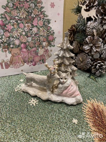 Новогодняя фигурка «Звери у ёлочки»