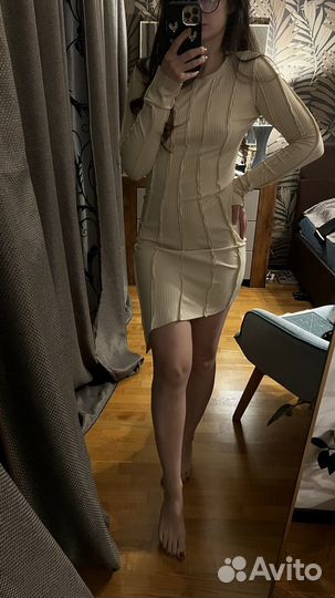 Платье - мини обтягивающее