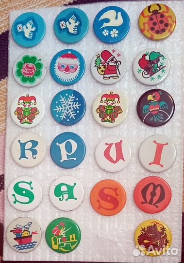 Советские значки 70х-80х годов, больше 1000шт. (7)