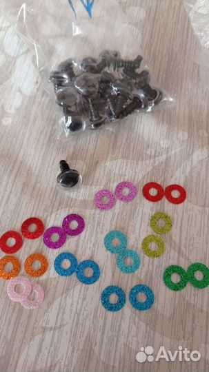 Глаза и носы для рукоделия