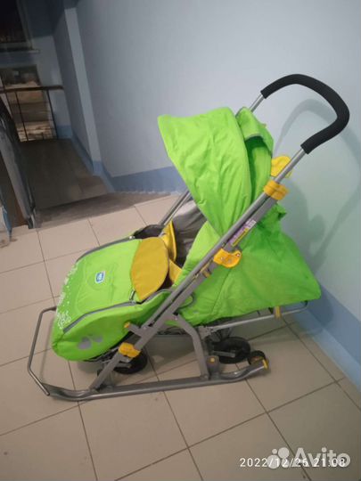 Коляска санки