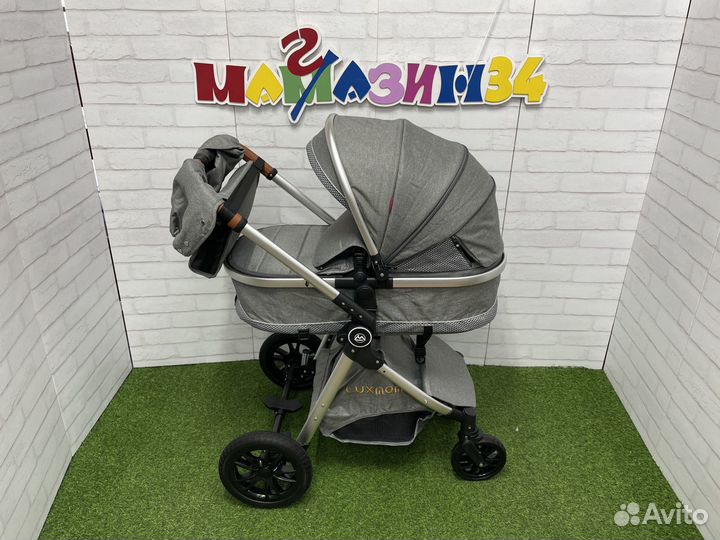 Новая коляска трансформер 2в1 v9 сумка, варежк