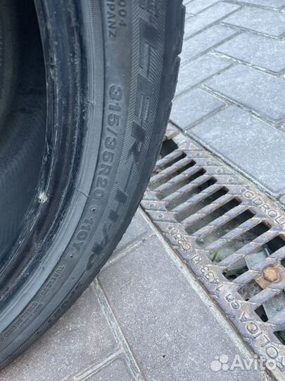 Bridgestone Dueler H/P 275/40 R20 и 315/35 R20 110Y