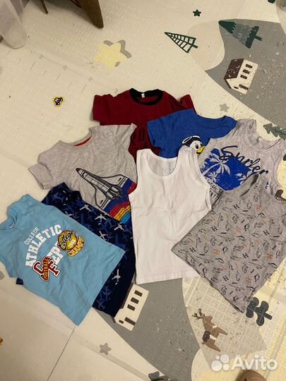 Большой пакет вещей для мальчика 104