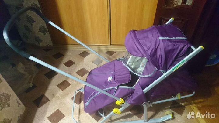 Коляска санки ника