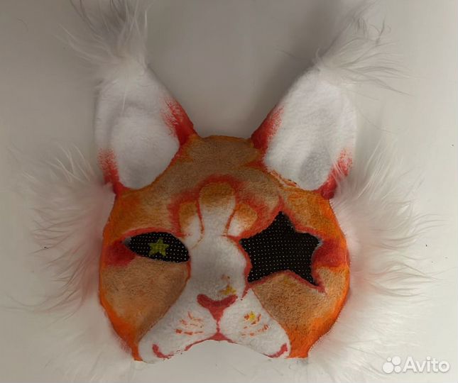 Маска кошки, для квадробики(чит.опис)