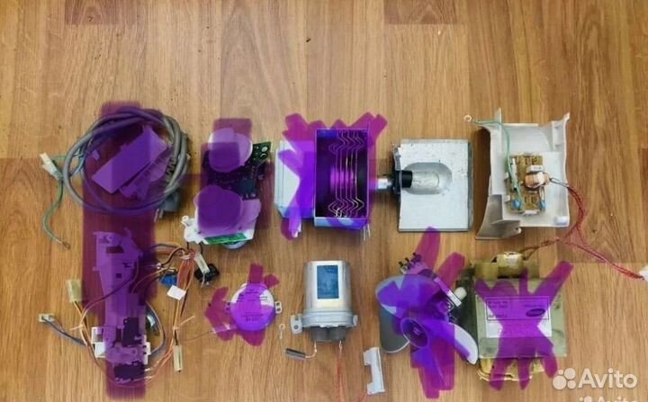 Запчасти для печи Samsung модель ME711KR