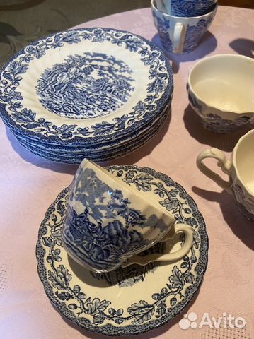 Чайный сервиз англия антикварный