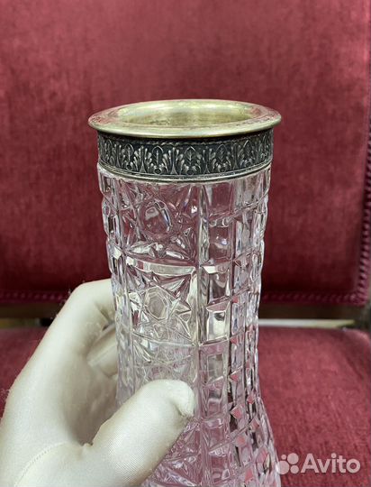 Ваза. Хрусталь. Середина 20 века