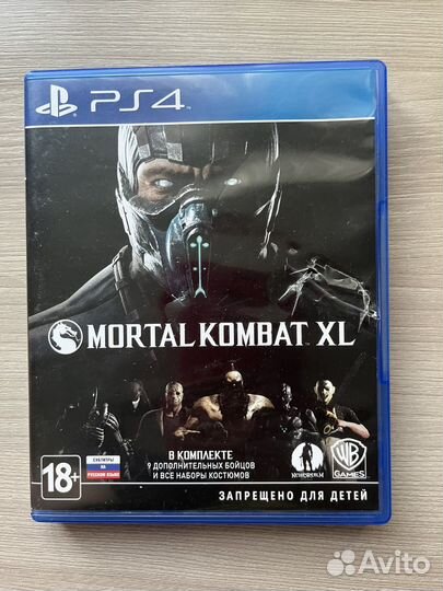 Игра mortal kombat XL на ps4