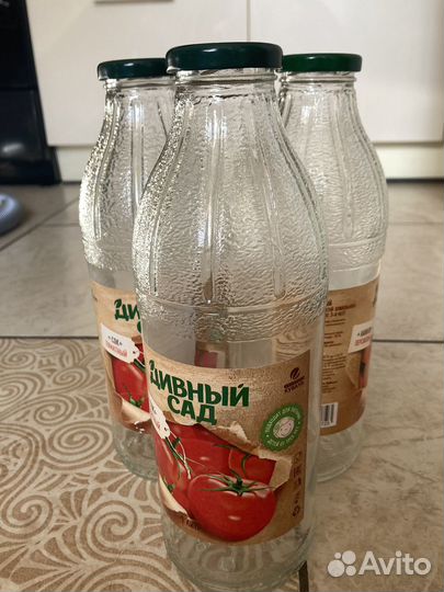 Бутылки стекло 1 л
