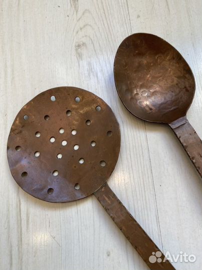 Антикварные поварешки/кухонные принадлежности