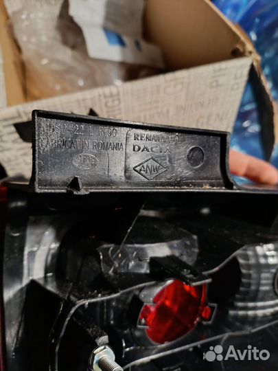 Фонарь задний левый лада ларгус