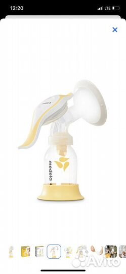 Молокоотсос medela ручной