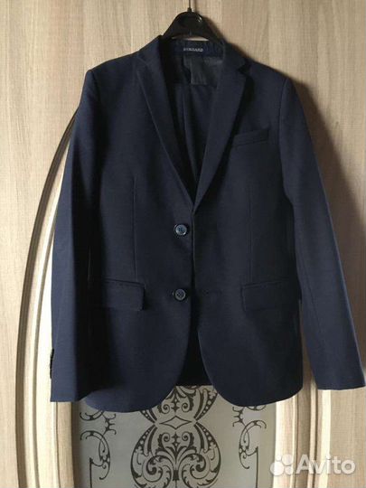 Школьный костюм для мальчика 146 синий