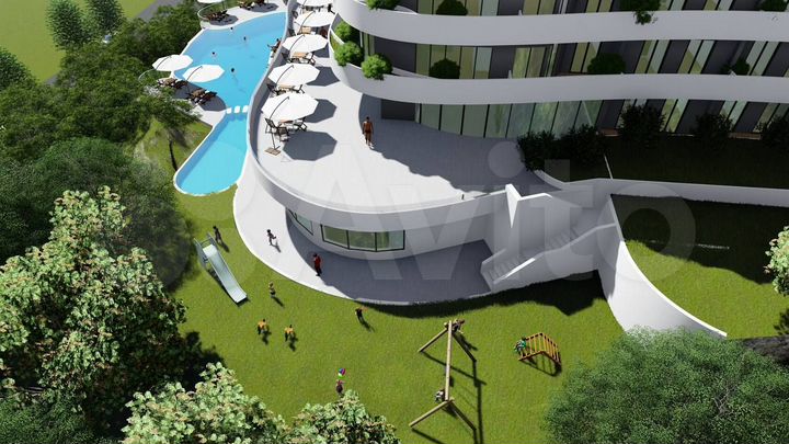 3-к. квартира, 126 м² (Черногория)