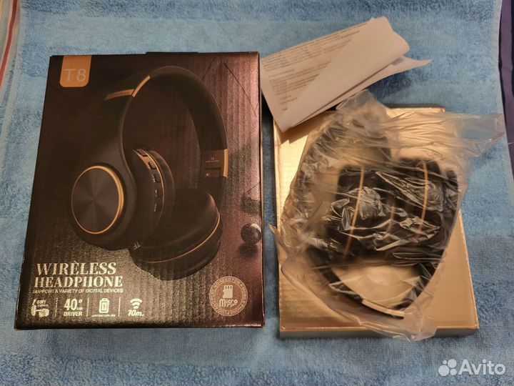 Беспроводные наушники новые